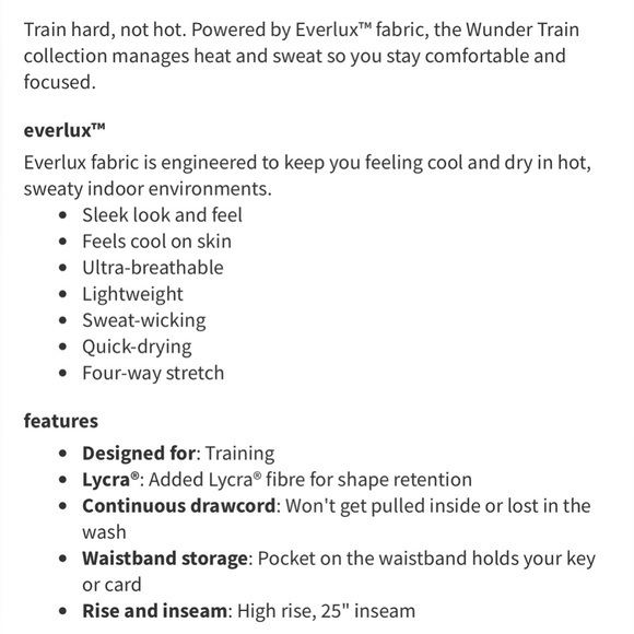 Lululemon Wunder Train High-Rise Tight
25" Willow Green - Picture 11 of 11